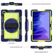 Samsung Galaxy Tab A7 10.4 Case: 360 Rotation, Shockproof, Navy/Green - 5