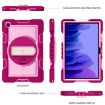 Shockproof Silicone+PC Case for Samsung Galaxy Tab A7 10.4 (2020) Rose Red - 5
