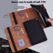 Samsung Galaxy Tab A7 10.4 2020 Leather Case with Card Slots & Holder - 4