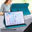 Samsung Galaxy Tab A 8.0 2019 T290 Lace Flower Flip Leather Case Blue - 5