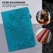Samsung Galaxy Tab A 8.0 2019 T290 Lace Flower Flip Leather Case Blue - 7