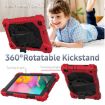 Shockproof Case for Samsung Galaxy Tab A 8.0 (2019) T290/T295, Red+Black - 5