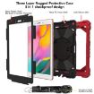 Shockproof Case for Samsung Galaxy Tab A 8.0 (2019) T290/T295, Red+Black - 7