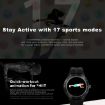 CR211 Smart Watch: 1.3" TFT, 5ATM Waterproof, Sleep/Heart Rate/Blood O2 Monitor - 5
