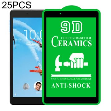 Lenovo Tab E8 8304 8" 25 PCS 9D Full Screen Glue Ceramic Film - 1