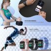 CS201C 1.3" IPS Waterproof Smart Watch, Sleep & Heart Rate Monitor, Blue - 4