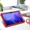 Shockproof Case with Holder for Samsung Galaxy Tab A7 10.4 (2020) - Red/Black - 7