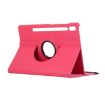 Samsung Galaxy Tab S7 FE T730 Rose Red 360 Rotating Leather Case - 4