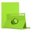 Samsung Galaxy Tab S7 FE T730 Green 360 Rotating Leather Case - 1
