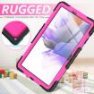 Samsung Galaxy Tab S7 FE 12.4" 2021 Shockproof Case with Holder & Straps - 6