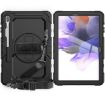 Samsung Galaxy Tab S7 FE 12.4" 2021 Shockproof Case with Holder & Strap - 1