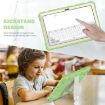 Samsung Galaxy Tab A7 T500 Shockproof Case with Holder - Matcha Green - 7