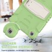 Samsung Galaxy Tab A8.0 2019 T290 Shockproof Case with Holder - Green - 6
