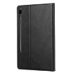 Samsung Galaxy Tab S7 FE Leather Case with Photo Frame & Card Slots (Black) - 3