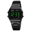 SKMEI 1646 Black LED Digital Display Luminous Electronic Watch - 1