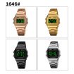 SKMEI 1646 Silver LED Digital Display Luminous Electronic Watch - 2