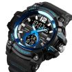 SKMEI 1725 Blue LED Digital Watch - Three Time Display, Luminous - 1