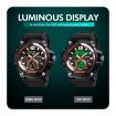 SKMEI 1725 Rose Gold LED Digital Watch - Three Time Display, Luminous - 6