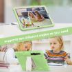 Samsung Galaxy Tab S7+/S7 FE/S8+ 3-Layer Case with Holder - Matcha Green - 7