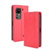 Ulefone Armor 11/11T 5G Red Leather Flip Case with Card Slots & Holder - 1