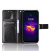 Ulefone Armor 11/11T 5G Leather Case with Holder & Card Slots (Black) - 5