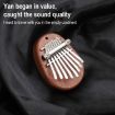 Mini 8 Tone Thumb Piano Kalimba, Acrylic Heart, Random Packaging - 4