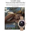 ZX10 Women's Smart Watch, 1.09" HD, IP68, Sleep & Heart Rate Monitor, Silver - 7