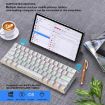 HXSJ L800 61-Key Bluetooth 5.0/2.4G Wireless Wired Mechanical Keyboard - 8