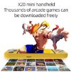 X20 Mini Handheld Game Console - 4.3" Screen, 8GB Memory, Blue - 5