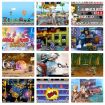 X20 Mini Handheld Game Console - 4.3" Screen, 8GB Memory, Blue - 7