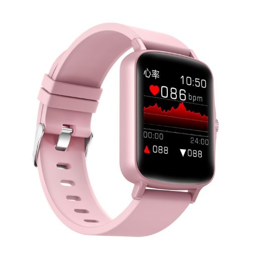 PTone 1.44" HD Touch Smart Watch, IP67 Waterproof, Sleep/Heart/BP Monitor - 1