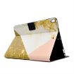 iPad Pro 10.5" White Gold Leather Case with Holder & Card Slot - 7