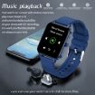 MX7 1.69" IPS Smart Watch, IP68 Waterproof, Sleep & Heart Rate Monitor - 4