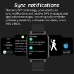 MX7 1.69" IPS Smart Watch, IP68 Waterproof, Sleep & Heart Rate Monitor - 8