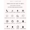 Z73 Smart Bracelet: 1.09" Touch, Sleep & Heart Rate Monitor, Voice Control - 3