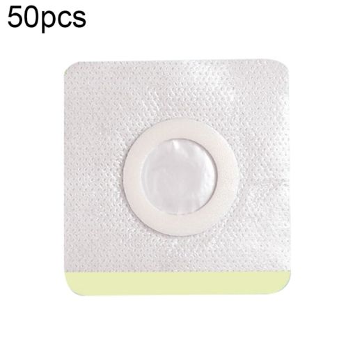 50pcs 043 Non-woven Wound Stickers, Anti-seepage Medicinal Patch 5x5cm - 1