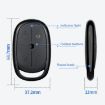 4-Button Electric Garage Door Remote, 315MHZ, Black - AK-K2000812 - 3