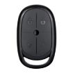 4-Button Electric Garage Door Remote, 433MHZ - Black (AK-K2000812) - 1