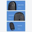 4-Button Electric Garage Door Remote, 433MHZ - Black (AK-K2000812) - 4