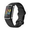 Fitbit Charge 5 Silver TPU Electroplating Protective Case Cover - 6