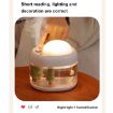 J221 White Lion Night Light Projection Humidifier - Multifunctional - 4