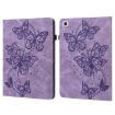 Samsung Galaxy Tab A7 10.4 (2020) Butterfly Leather Case - Purple - 1