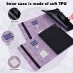 Samsung Galaxy Tab A7 10.4 (2020) Butterfly Leather Case - Purple - 4