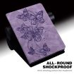 Samsung Galaxy Tab A 8.0 (2019) T290 Butterfly Leather Case Purple - 6