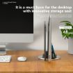 R-JUST BJ15 Aluminum Magnetic Data Cable Storage & Phone Bracket - 3