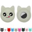 Cute Cartoon Pet Collar Anti-lost Tracker Case for AirTag - Black - 3