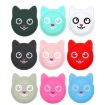 Cute Cartoon Pet Collar Silicone Case for AirTag - Fluorescent Green - 3