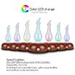 Wood Essential Oil Diffuser Aromatherapy Machine, UK Plug, Light Brown - 7
