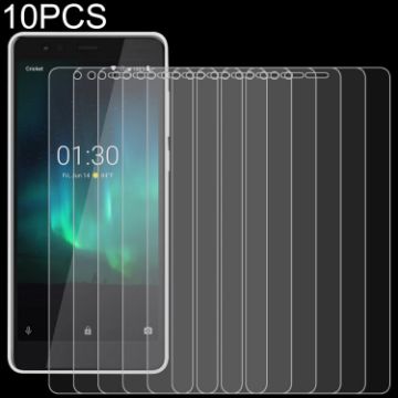 Nokia 3.1 A Tempered Glass Film 10 PCS 0.26mm 9H 2.5D Screen Protector - 1