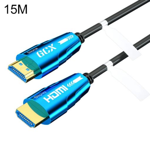 15m HDMI 2.0 Male to Male 4K HD Active Optical Cable - 1
